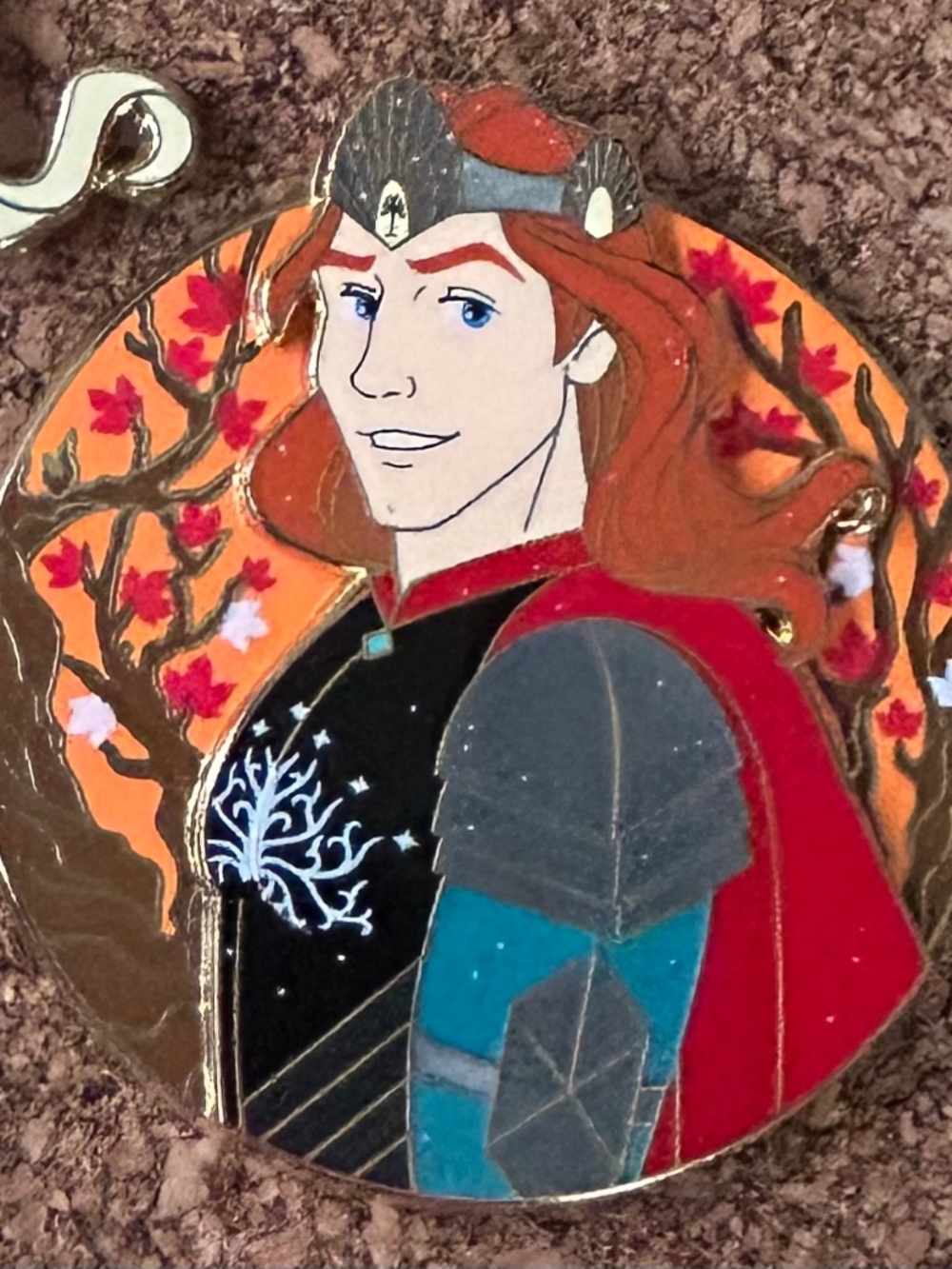 LOTR Disney crossover pin